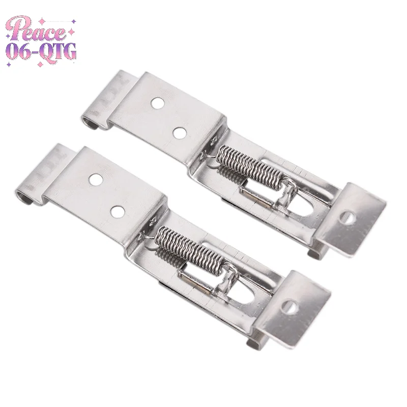 Hot Sale 2X European Car License Number Plate Frame Holder Trailer Clips Spring Bracket