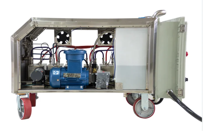 18KW 60L/h High Pressure Steam Clean Machine For Oilfield Drilling Platforms 20bar 210 Degree Cleaning Explosion-proof