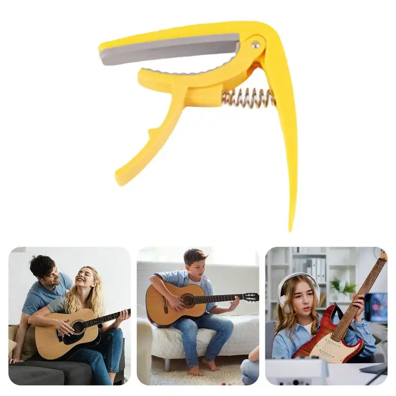 Gitarren klemme E-Gitarren clip Klemme Gitarre verstellbarer Capo verstellbarer Gitarren clip Klemme Mehrzweck-Gitarren-Capo-Zubehör