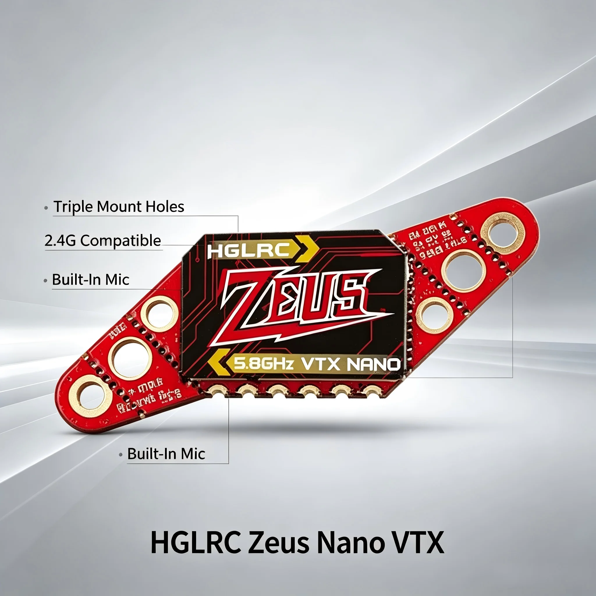 Micro Fpv Quad - HGLRC Zeus Nano VTX 350mW 5.8G