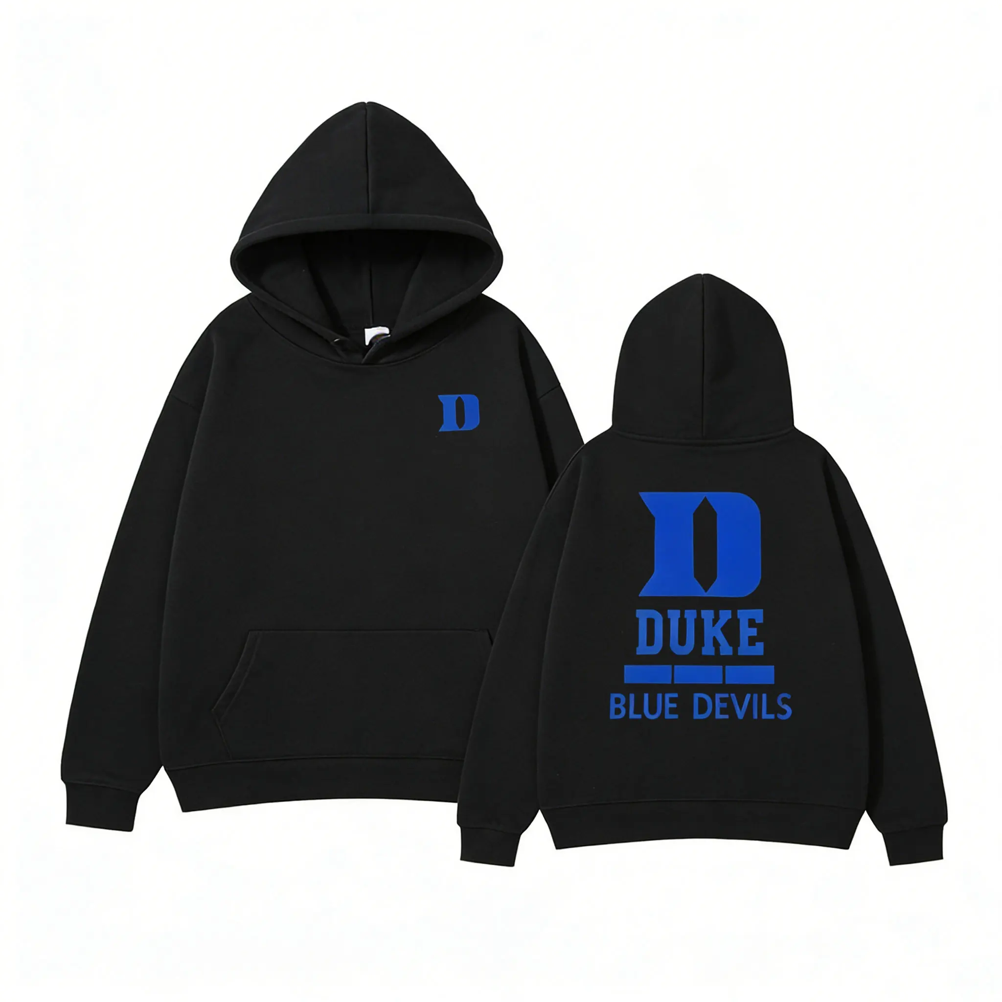 

Баскетбольная толстовка Duke University (Северная Каролина) 2026 года, унисекс, с длинным рукавом, повседневная спортивная одежда для фанатов, для команд колледжей