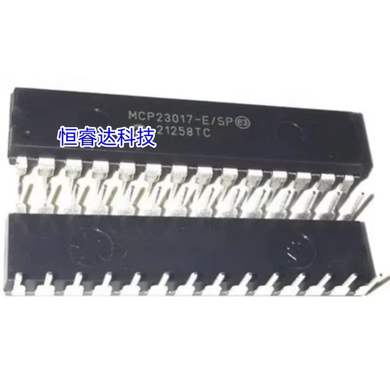 10piece 100% New MCP23017-E/SP MCP23017-E SP MCP23017 DIP28 chip