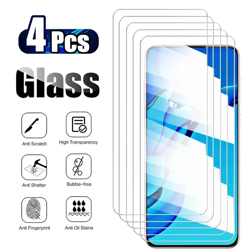 4Pcs Hd Tempered Gl… - image