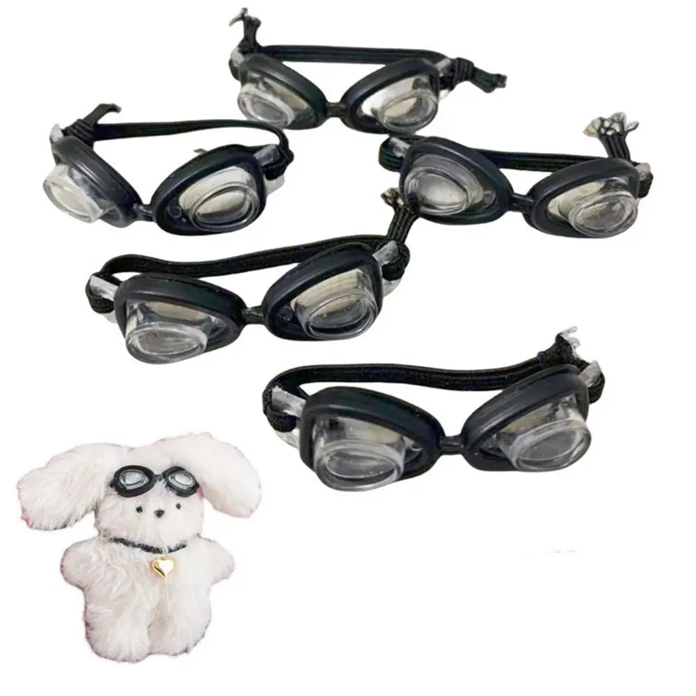 Pequeñas gafas subacuáticas, accesorios para casa de muñecas, miniaturas, accesorios para muñecas de algodón, gafas para muñecas, juguete para jugar a las casitas, gafas de natación