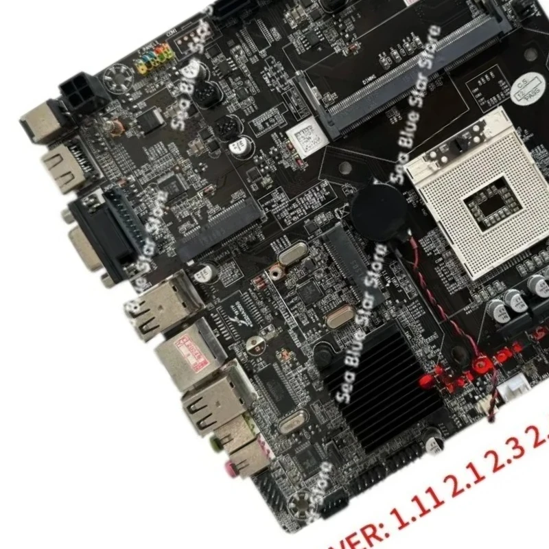 All-in-one Machine Main Board PA_HM55S VER: 1.11 2.1 2.3 2.4 with HDMI VGA Small   Industrial  Board Used Disassembly Board