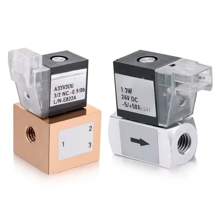 2 Way 24Vdc  Solenoid Valve Miniature PVC Directional Control OEM Manufacturer Fluidsmart