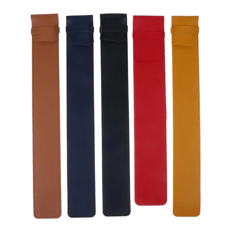 Portable PU Leather Drumstick Bag Holder Water-repellent Fits Drumsticks Percussion Mallets for Outdoor Wedding Band Performanc