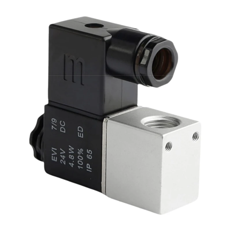 2V025-08 1/4 thread Normally Closed NC Air Water Oil Solenoid Valve Coil 2 Port 2 Ways AC110V AC220V AC36V DC12V DC24V 2V025-08