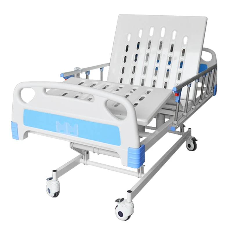 With Mattress   high quality  function fully electric hospital bed Nursing Adjustable automatic medical patient bed