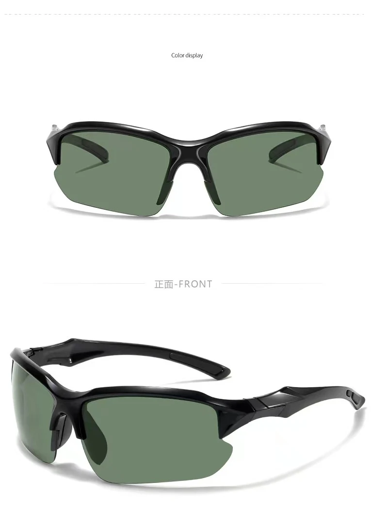2026 Sport-Polarisations-Sonnenbrille für Herren – Leichte Outdoor-Brille zum Radfahren, Laufen und Angeln – Detail 11