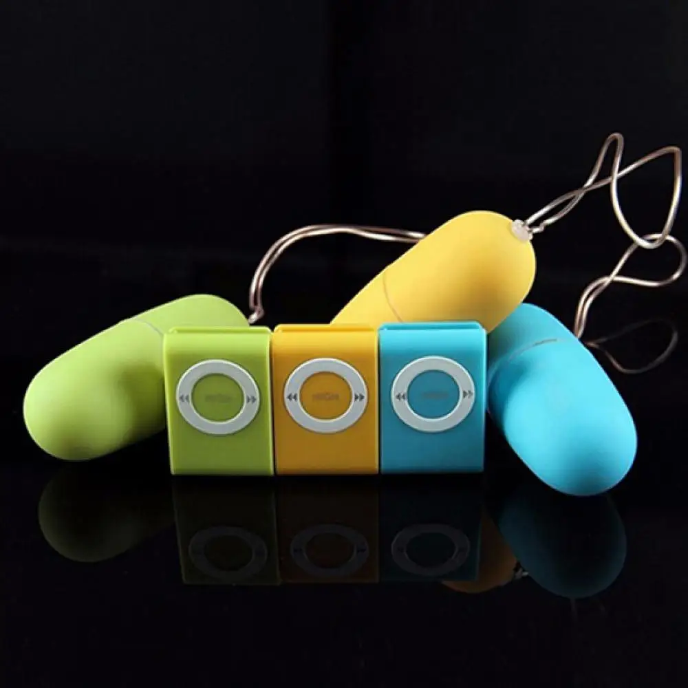 Women Vibrating Jump Egg Wireless MP3 Remote Control Vibrator Sex Toys Products