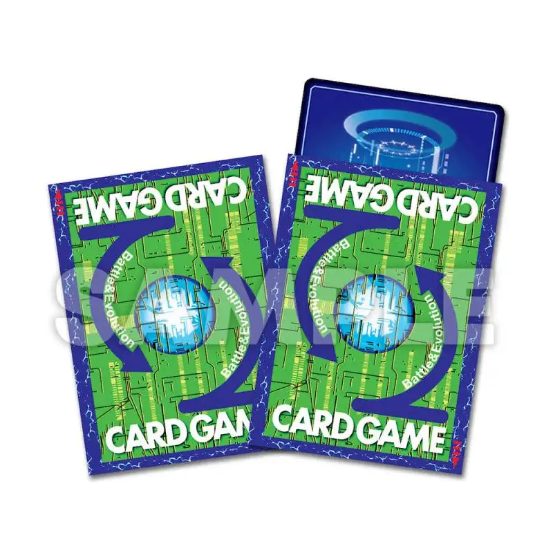 60 개/대 디지몬 모험 Beelzebumon 카드 슬리브 DTCG PTCG 애니메이션 및 게임 컬렉션 카드 보호 커버 선물 장난감 67*92mm