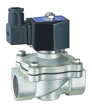 2W Series Gas/Water/Air/Oil Solenoid Valve,brass and stainless steel body