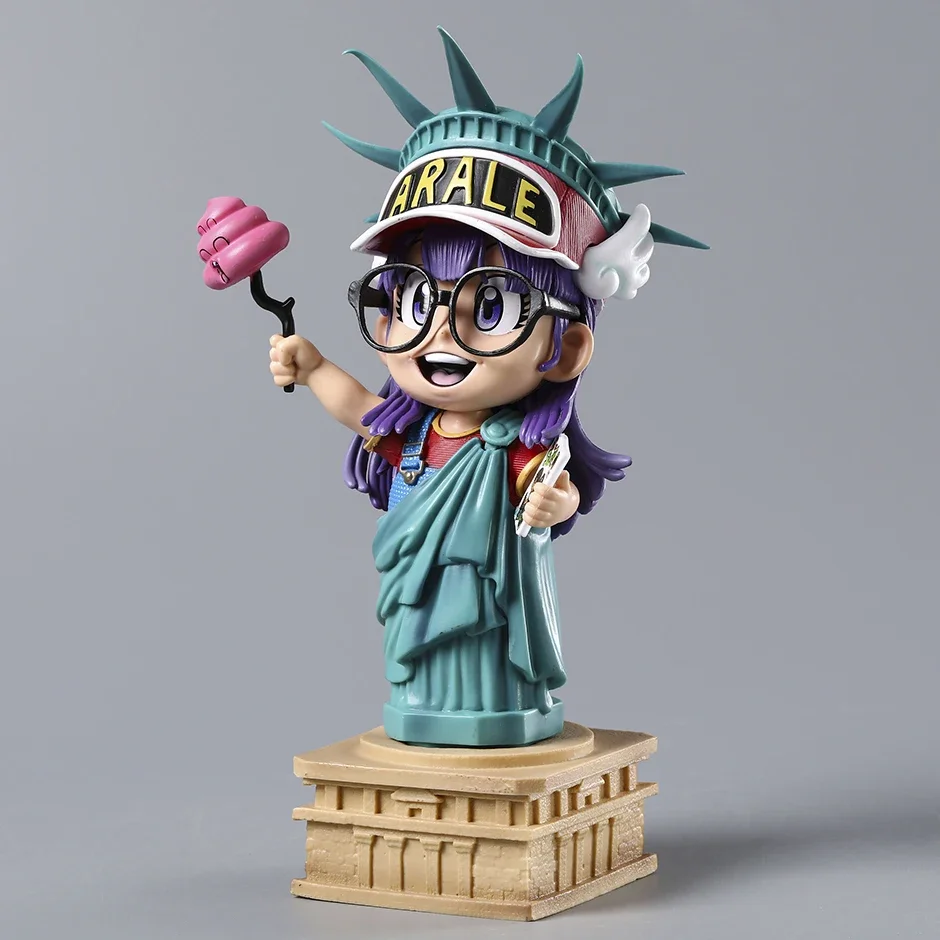 The Goddess of Liberty Arale PVC Figurine Statue Collectible Model Figure Anime Toy