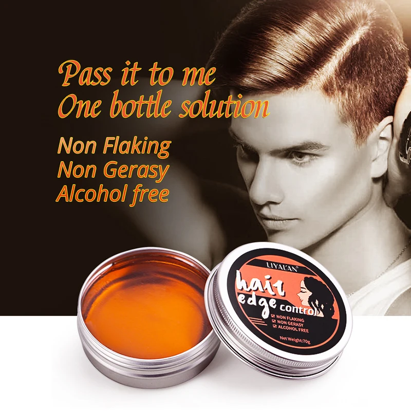 Styling Retro Hair Oil, Hair Wax Oil Hair Paste, Big Back Men's Styling, 4 Colors Hair Gel Hair Mud, On-the-go, Fast Styling