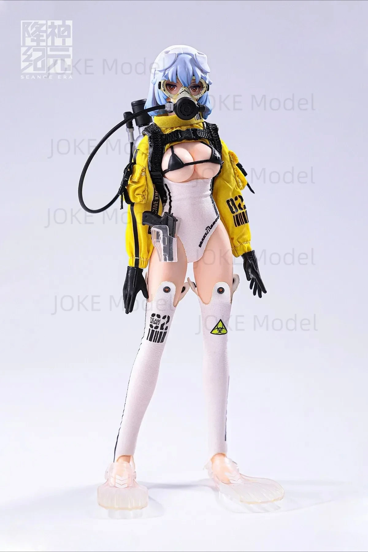 

HASUKI Seance Era Series NO.2 Craken 1/12 Scale Collectible Figure Deep Sea Diving Girl Full Set 6" Women Soldier Action Figure