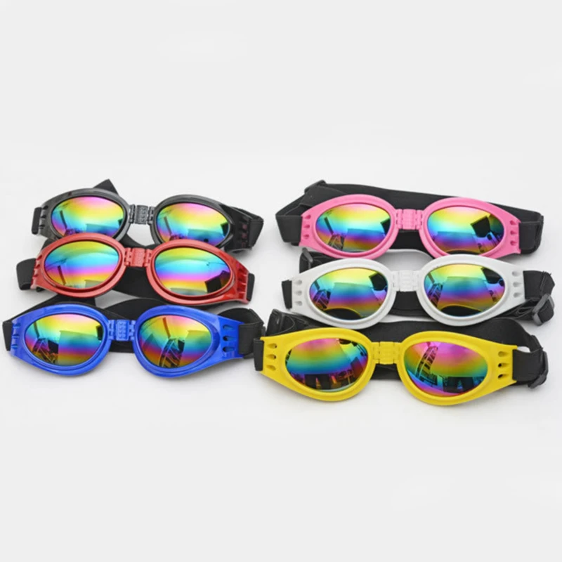 Dog Sunglasses Creative Flexible Fashion Foldable Protection Dog Eyewear Sun Glasses Waterproof Dustproof Pet Accessories