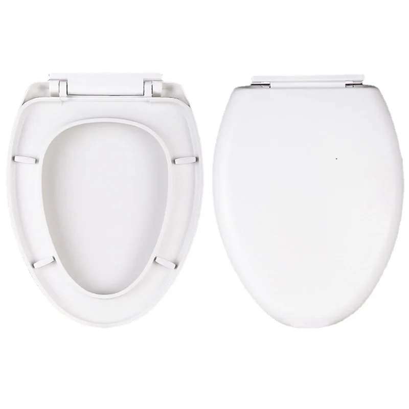 Home universal seat toilet lid with thick plate seat cushion ring to slow down U, V, O new and old accessories lid seat toilet