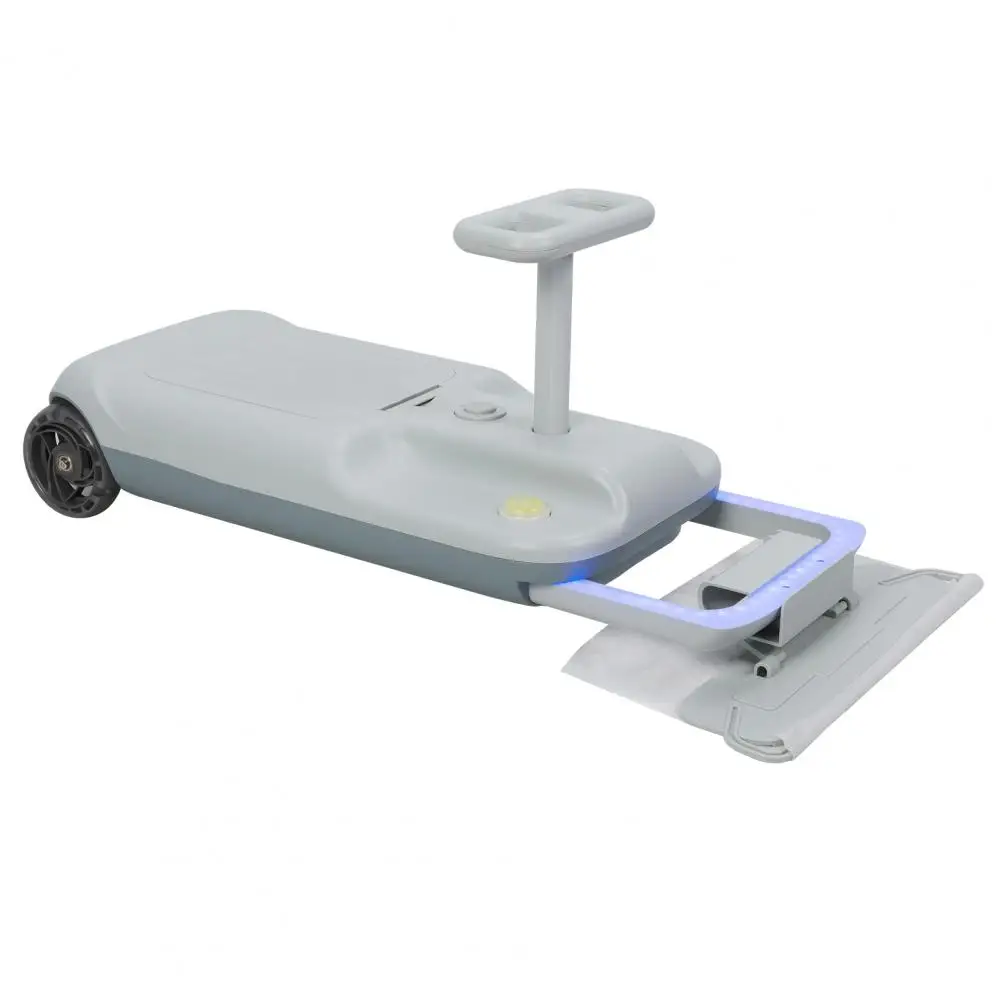 Go Kart pour enfants, Go Kart avec fonction de nettoyage des sols, Go Kart électrique portable 12 V, voiture électrique Wiggle avec lumière dégradée, 5 Sp