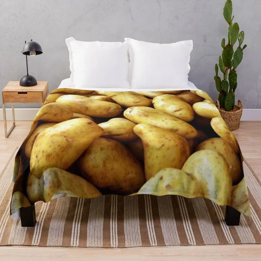 

Couch Potato Throw Blanket Lightweight Cozy Blanket for Bed Sofa