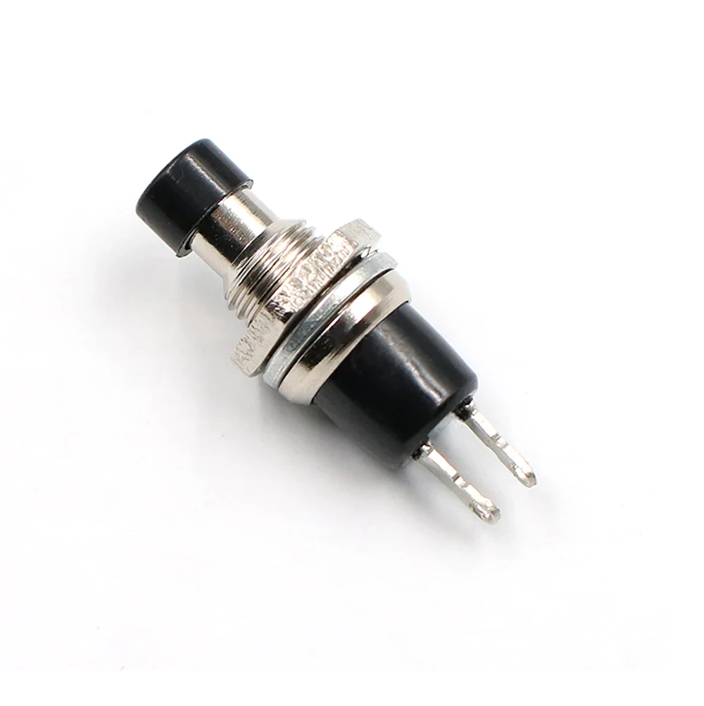 3x Momentary Push Button Switches with SPST Normally Closed Contacts for DIY and Modelling Applications Voltage Rated 125VAC/3A