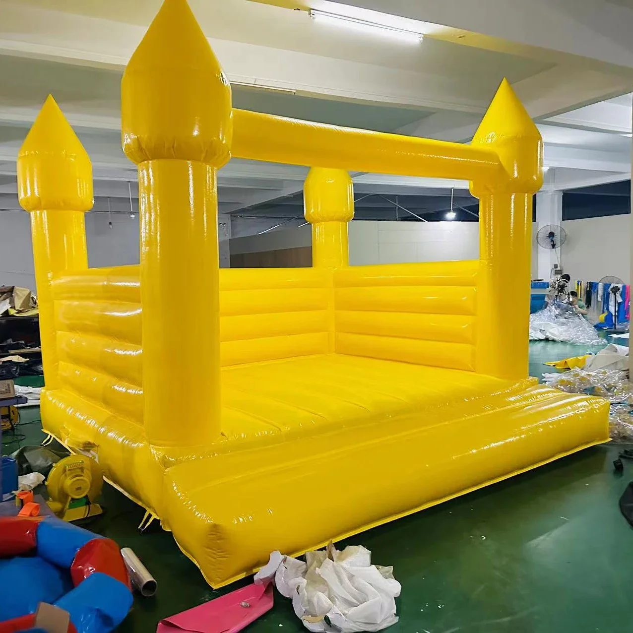 لـ Hochzeit Party Erwachsene Baby PVC Aufblasbare Hüpfburg Pulover Rosa Gelb Tan Blau Grün Aufblasbare Hüpfburg Sprung Hüp #6