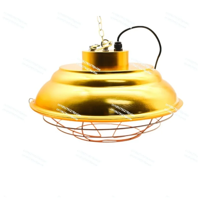 Breeding halogen insulation lamp diameter 36cm piglet heating lamp poultry brooding rutin chicken heating lamp