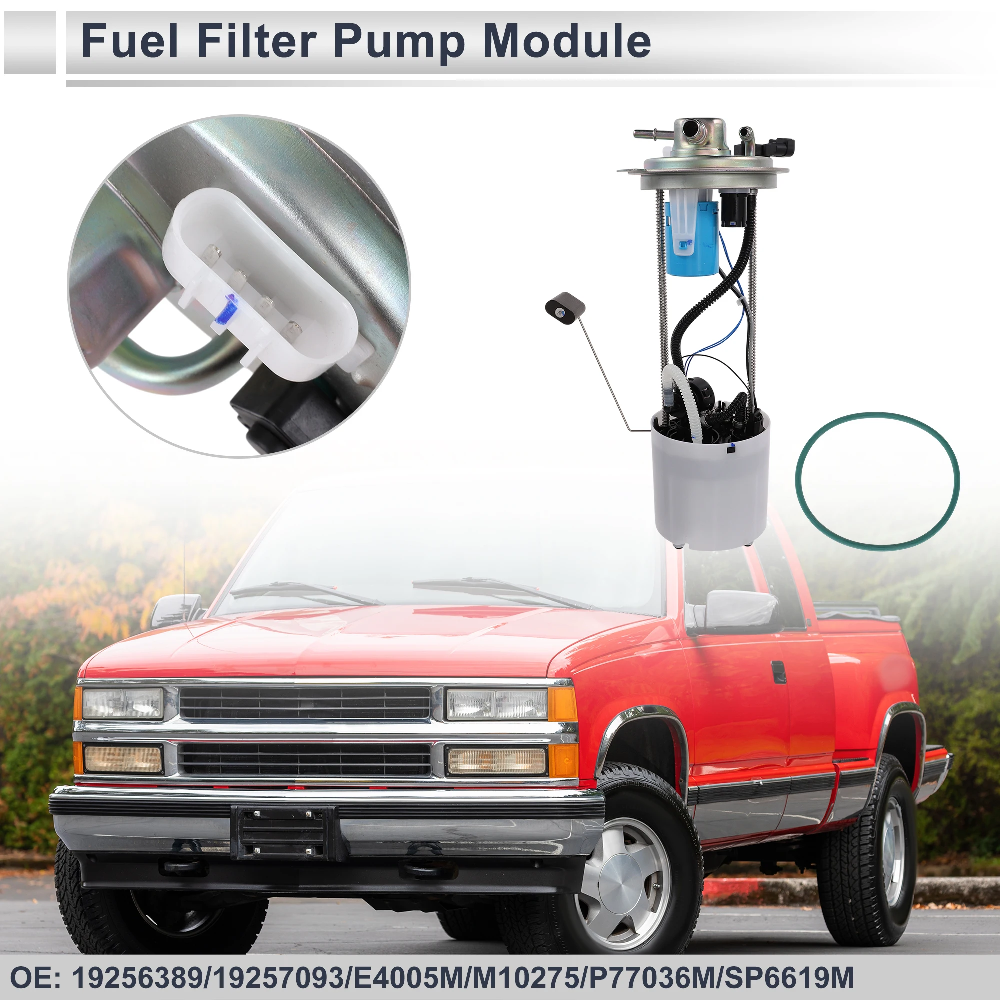 X Autohaux 자동차 전기 연료 펌프 어셈블리 Chevrolet Silverado 1500 2010-2013 V8 6.2L Flex Crew Cab 픽업 No.19257093