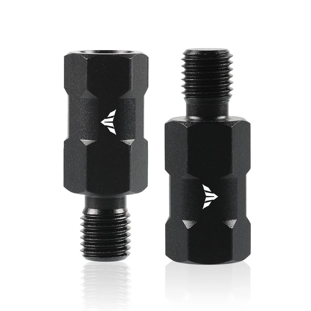 สำหรับยามาฮ่า MT07 MT09 Tracer GT Mt 09 SP MT-09 MT-07สกู๊ตเตอร์2014-2024อะแดปเตอร์กระจกมองหลัง10มม. 8มม. สกรูตามเข็มนาฬิกา