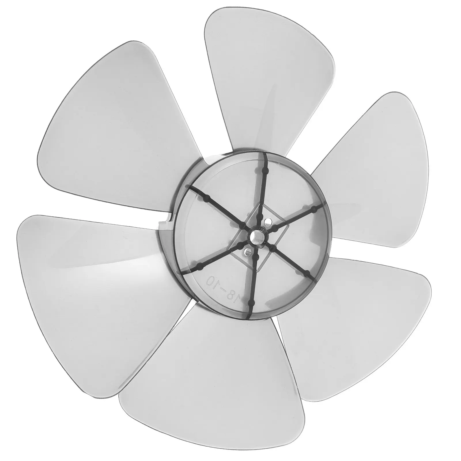 Replacement Fan Blades Durable Plastic Detachable Easy Clean for Table Standing Pedestal Floor Fan Accessories