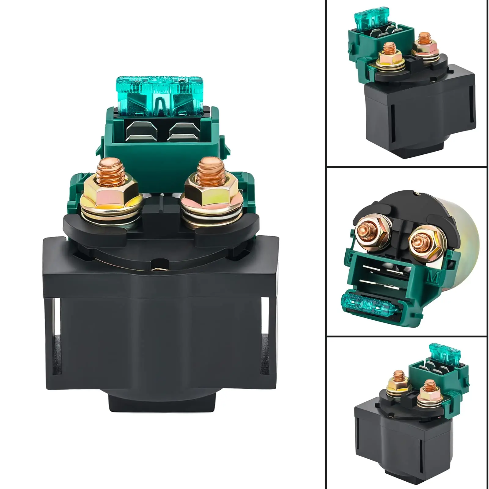 

Starter Solenoid Relay for Kawasaki Bayou 220 KLF220 Bayou 250 KLF250 VN800 Vulcan 800 KLX650 for Honda VT750C Shadow 2000