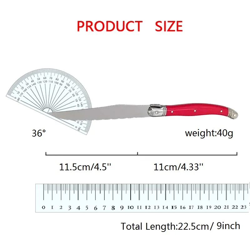 4-24pcs Laguiole Black Dinner set Rainbow Tableware Colorful Cutlery Red Plastic Handle Steak knife Fork spoon Teaspoon Home Use