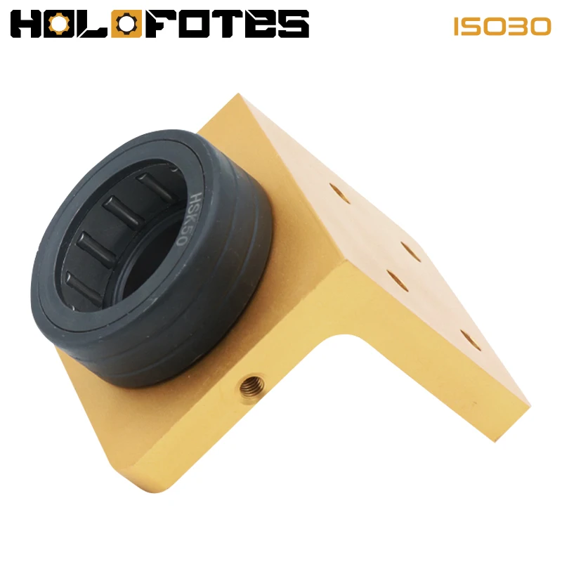 ISO30 Tool Holder Tightening Fixture With Ball Bearing Aluminum Alloy HSK50 for CNC Machine Tool Holder Fixture Device