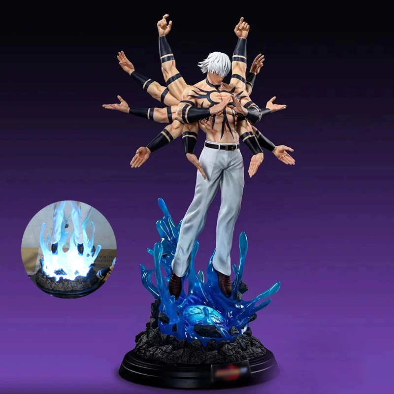 46cm Anime The King of Fighters 98 Figurine GK Orochi  Action Figures Thekingo FfightersPVC Collection Model Toys Birthday Gifts