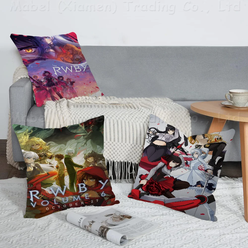 

Cartoon R-RWBY Pillow Gift Home Office Decoration Pillow Bedroom Sofa Car Cushion CoverPillow Case