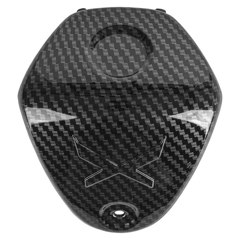 Cubierta Central superior para manillar de motocicleta, accesorios de fibra de carbono ABS para YAMAHA XMAX X-MAX 300 2017-2023
