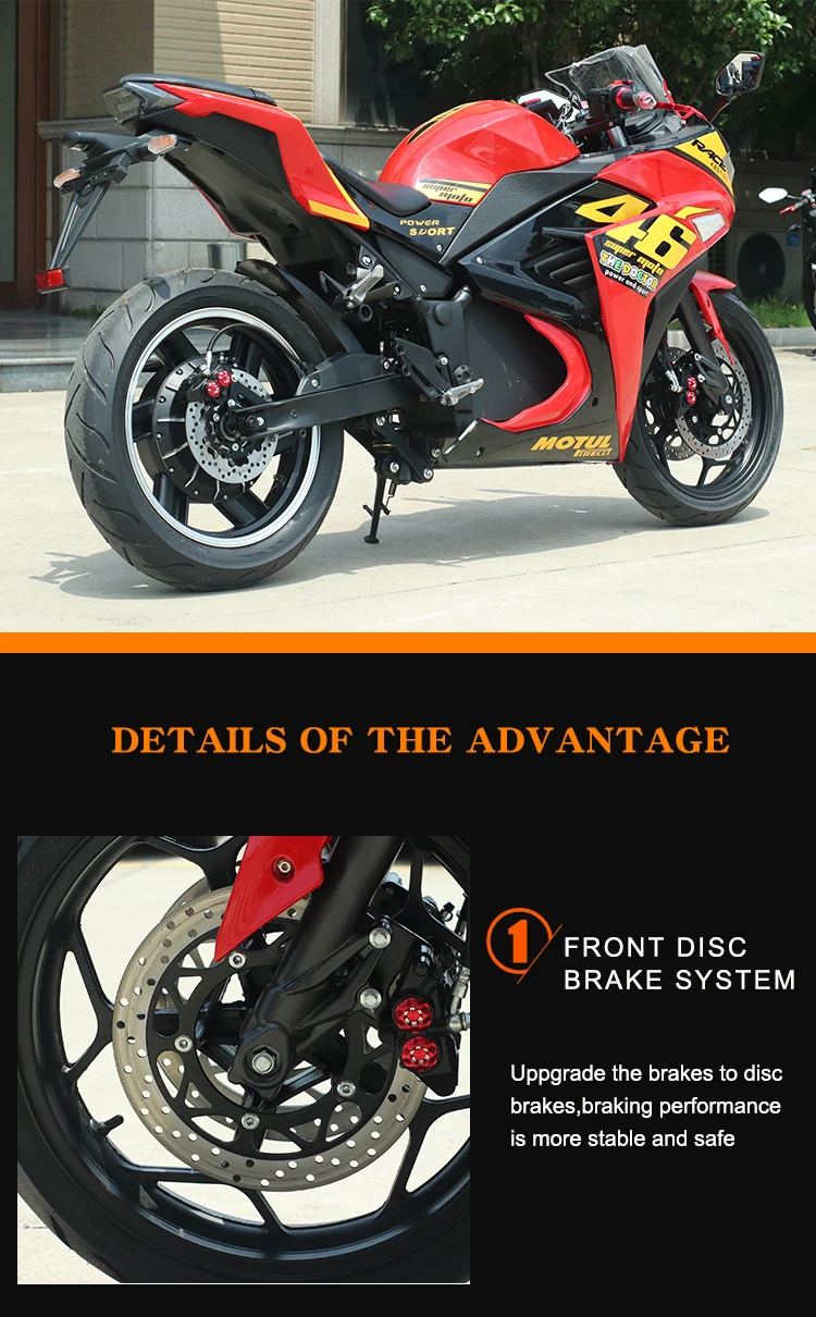 كاليكو ماركة 72 فولت 105Ah 12000 واط بطارية ليثيوم عالية السرعة سكوتر بموتور كهربائي دراجة نارية جبلية على الطرق الوعرة مركبة #4