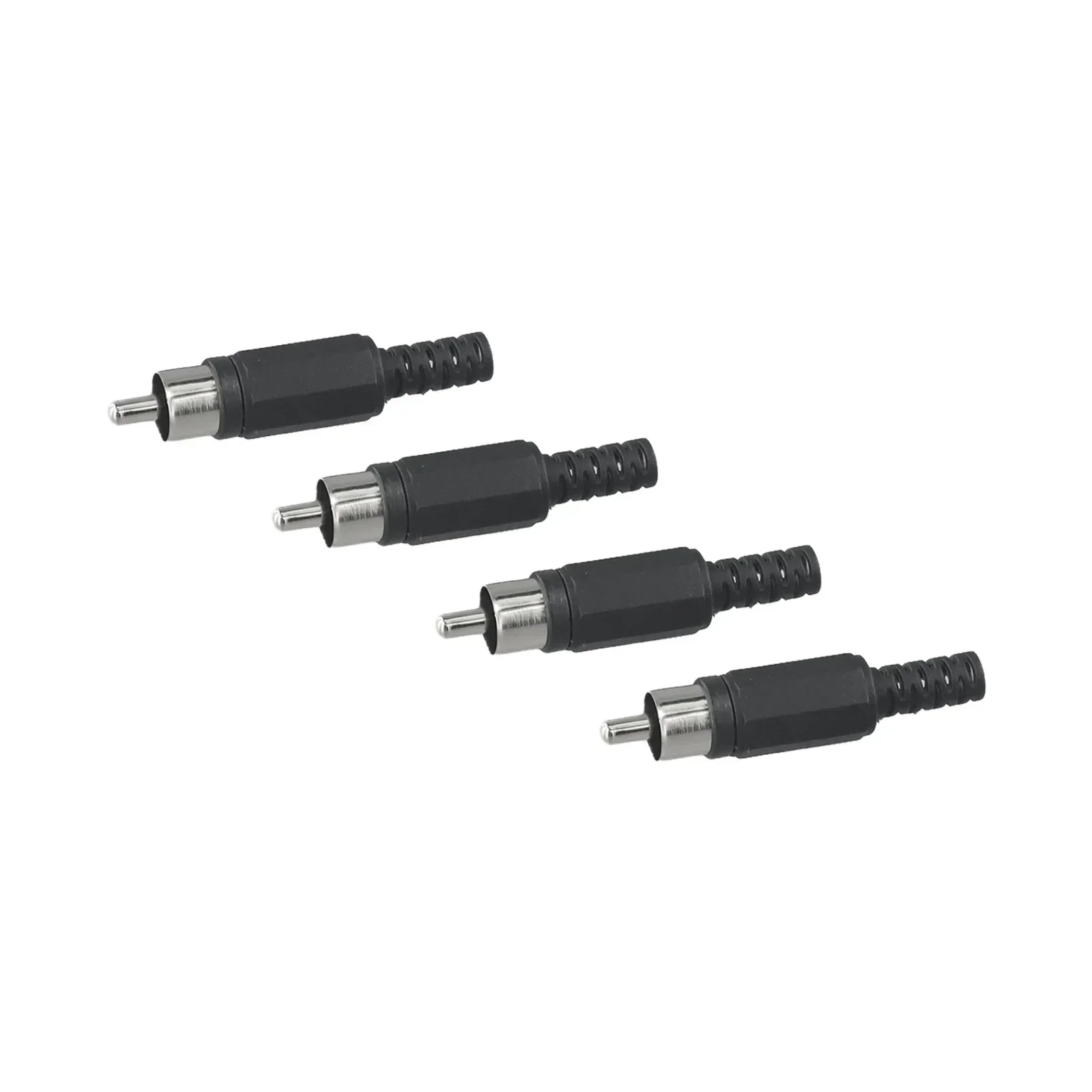 Welding Joint RCA Male Plug Zinc Alloy Accessories For RCA Speaker Equipment Lotus Plug Parts Practical Useful