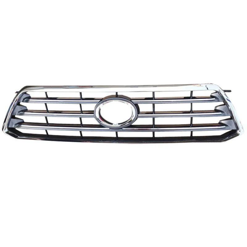 

Front ABS Chrome Original Grille Grill Overlay 2008-2010 for Toyota Highlander