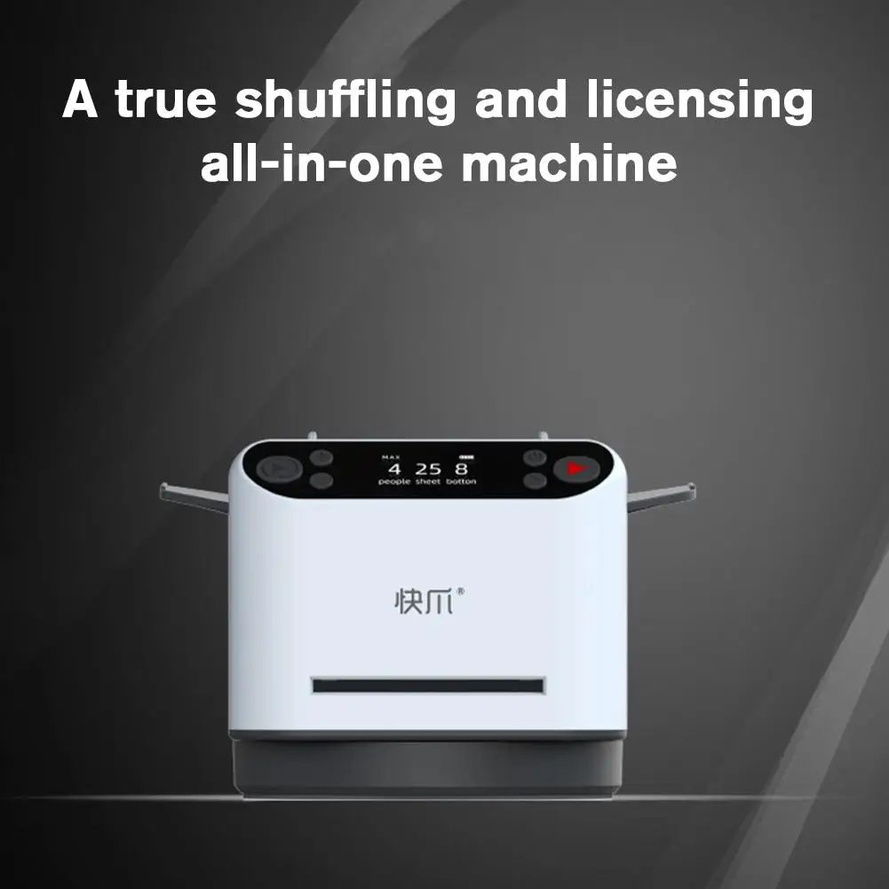 2024 Card Shuffling And Dealing Machine All-in-one Electric Automatic Poker Machine Shuffling Machine And Dealing Machine