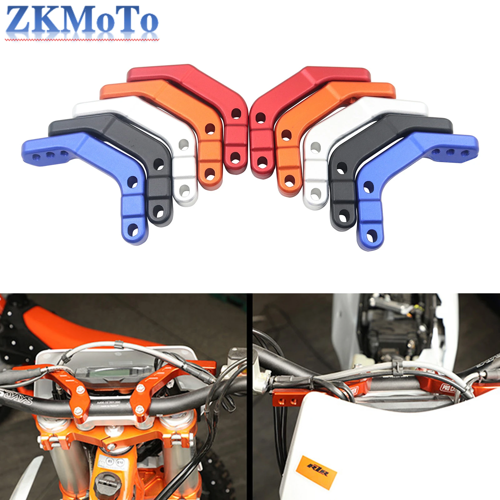 Motorcycle Handguard Support Bracket Mount 28mm Handlebar Guard Clamp Universal For HONDA KTM EXC YAMAHA KAWASAKI RMZ Motocross