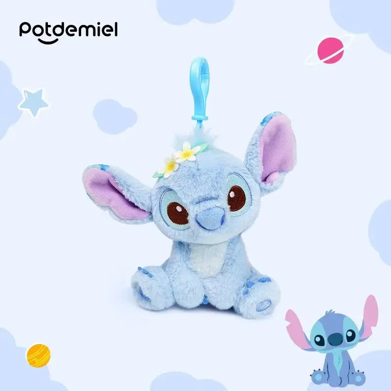 

Kawaii Disney Toy Story Stitch плюшевая кукла мультфильм мягкий аниме брелок кулон ремешок игрушки автомобильный брелок подарок на день рождения игрушки