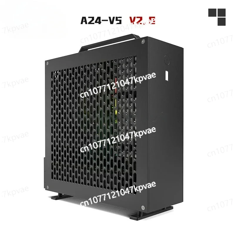 Lzmod 5 Litre A24-V5 2.0 Dual Slot Single Display 1U Power Supply Itx Chassis with Double Chamfer