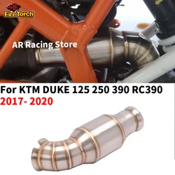 For KTM Duke 390 125 200 250 390 RC390 2017 2018 2019 2020 Motorcycle Exhaust Muffler System Espace Link Pipe