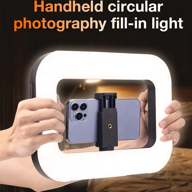 LED حلقة الضوء بلوتوث صورة شخصية ضوء الهاتف فيديو استقرار جهاز محمول للهواتف الذكية يوتيوب تسجيل الدخول ماكياج لايف TikTok