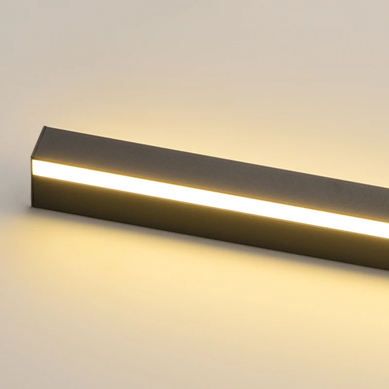 Imagem -04 - Impermeável Longo Tira Lâmpada de Parede Exterior Minimalista Luzes Led Jardim Porch Pátio Interior 220v 120cm