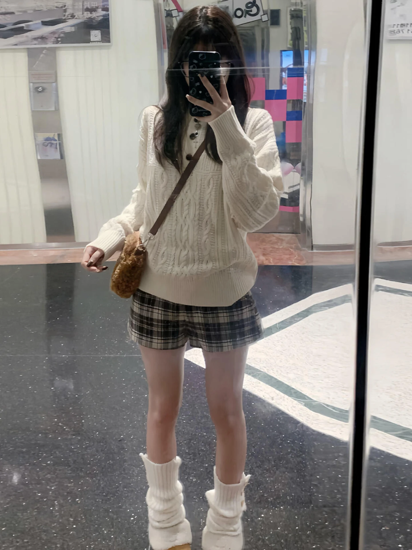 

Korean Sle Women's Knitted Twisted Sweater Autumn Winter New Lazy High-End Inner Wear Outer Wear Long Sve round Ne Top