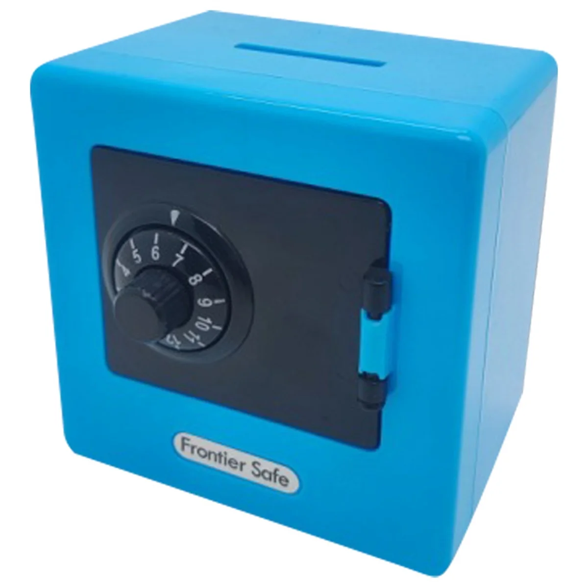 T36C ATM Rotating Password Bank Money Box Cash Coin Saving Boxes Simulation Bank Safe Deposit Toy Children Jewelry,Blue