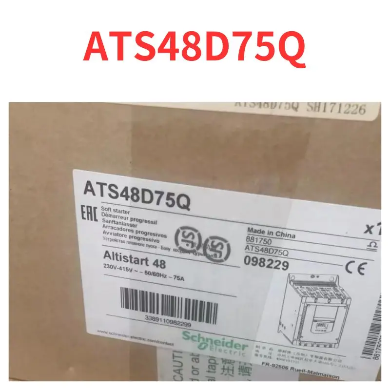 

brand-new soft starter ATS48D75Q Fast Shipping