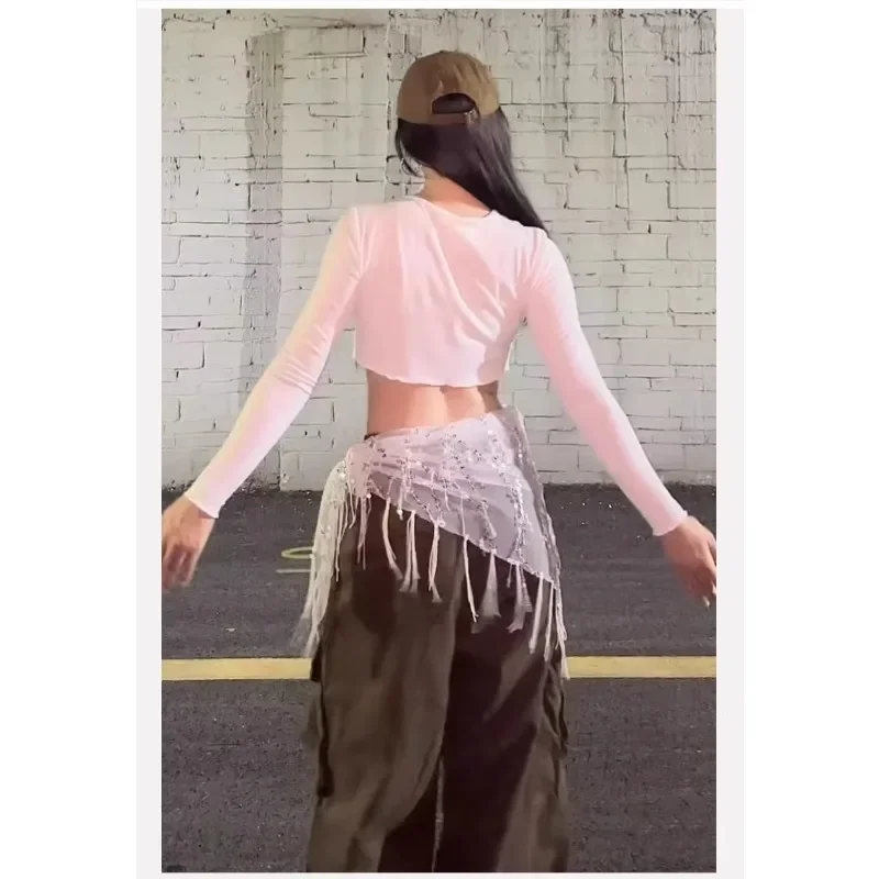 chaine-de-taille-personnalisee-pour-danse-jazz-et-orientale-avec-rideau-de-hanches-foulard-triangulaire-pampilles-scintillantes-et-accessoires-de-hanches-style-urbain-tendance